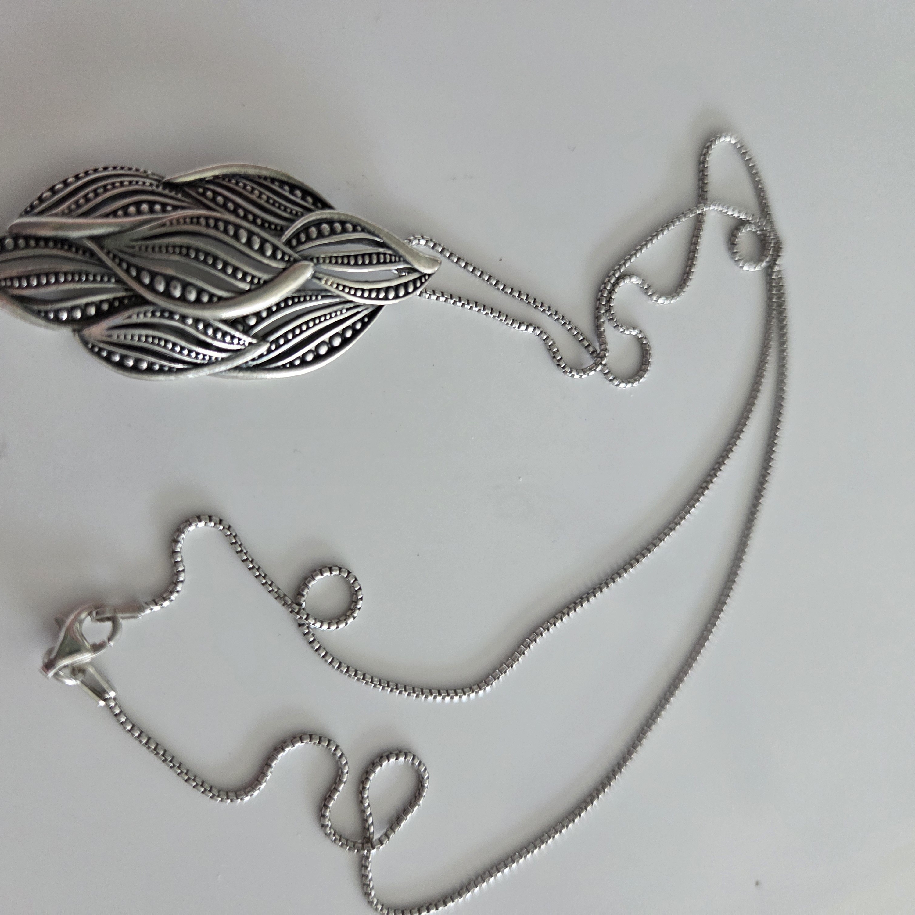 Or Paz, Silver Pendant Necklace